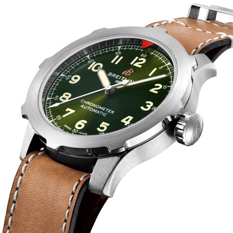 breitling navitimer super 8 green|breitling navitimer 8 price.